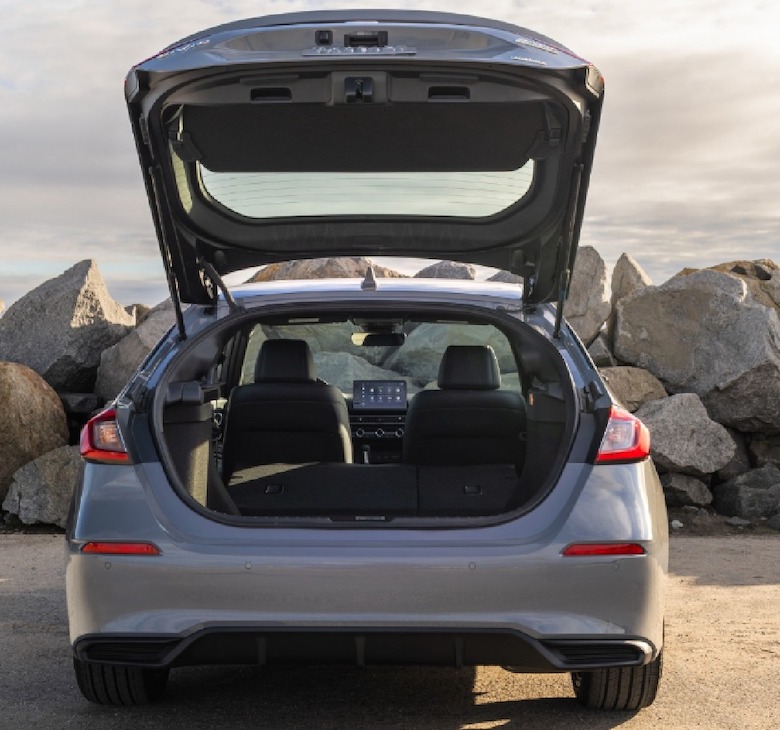 The 2026 Honda Civic features LED headlights standard across trims with modern dual low-beam design for enhanced visibility.