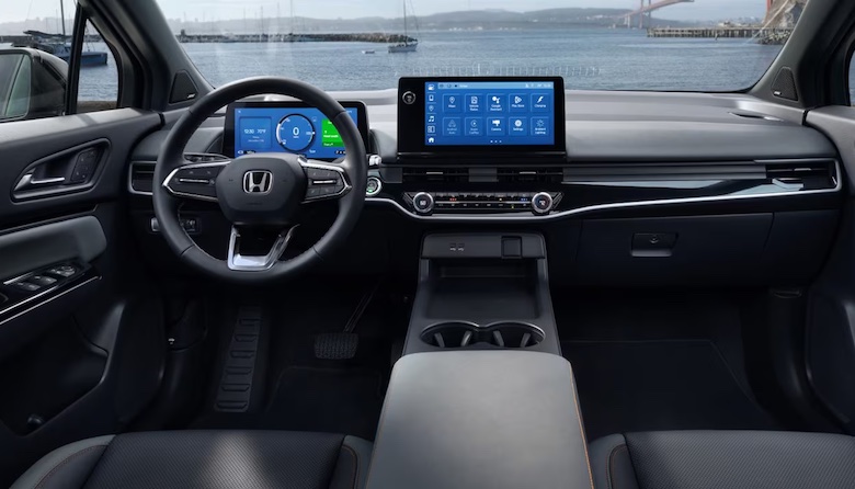 The 2026 Honda Prologue is a five-passenger electric SUV offered in three trims with 308 miles of range and 300 horsepower.