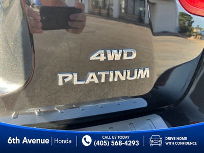 2017 Nissan Pathfinder Platinum