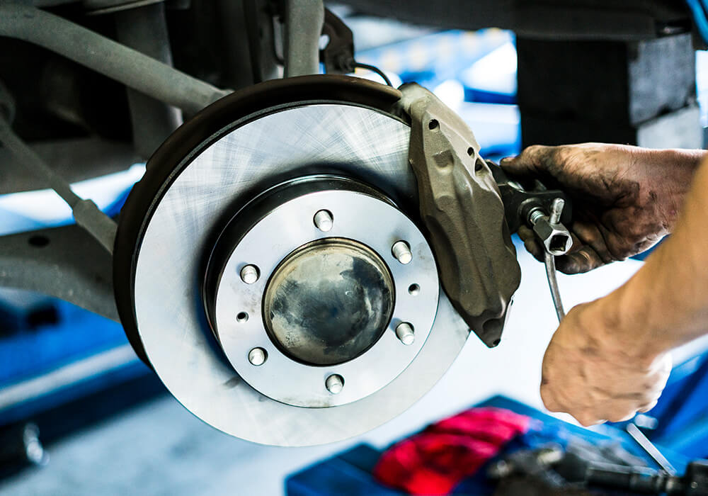 Genuine Honda brake pads and rotors